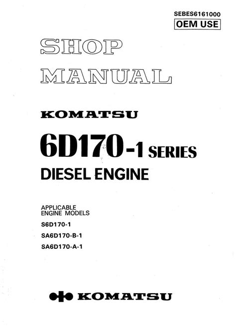 Komatsu 6d170 1 series diesel engine service repair workshop manual. - Dylan evans and 1 more introducing evolutionary psychology a graphic guide.